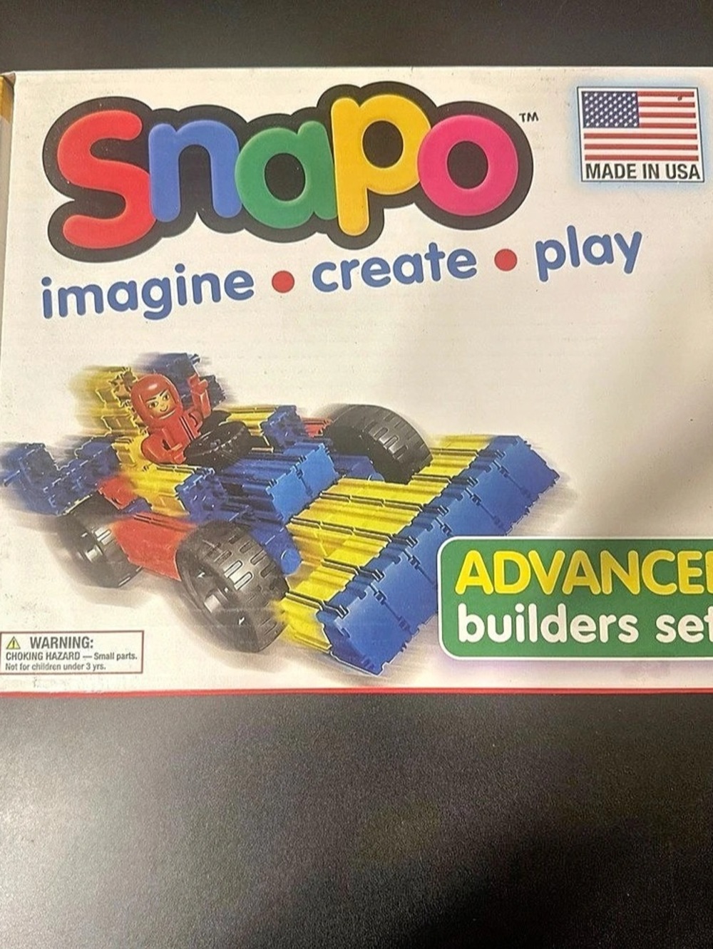Snapo Advanced Builder's Kit 300 Pieces -Piece Building Set Box